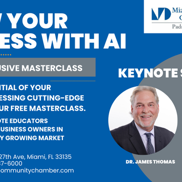 Grow your Business with AI Masterclass with Miami Dade College
